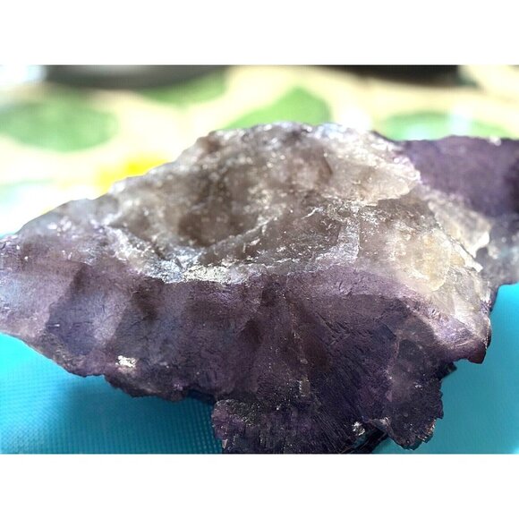 FLUORITE  Purple  Crystal Cluster 2248 g (4.956 lbs.) - Picture 8 of 14